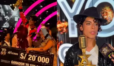 Gabriela Villanueva, imitadora de Michael Jackson, se llev� el primer lugar en "Yo Soy".