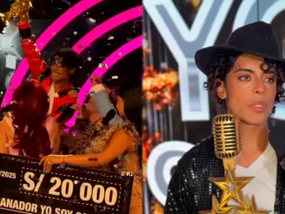 Gabriela Villanueva, imitadora de Michael Jackson, se llev� el primer lugar en "Yo Soy".