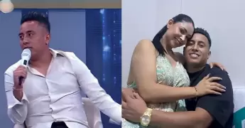 Christian Cueva se emociona al recibir mensajes de sus padres y hermano.