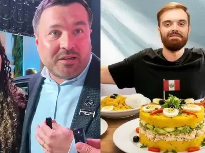 Giacomo Bocchio sorprendi� con su postura frente a Ibai Llanos.