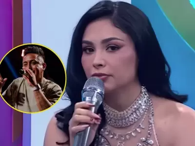 Pamela Franco respalda a Christian Cueva y cuestiona cr�ticas a su incursi�n musical.