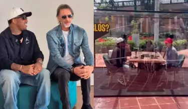 Ricardo Gareca aparece entrevistando a Jefferson Farf�n en las calles de Barranco