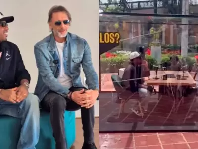 Ricardo Gareca aparece entrevistando a Jefferson Farf�n en las calles de Barranco
