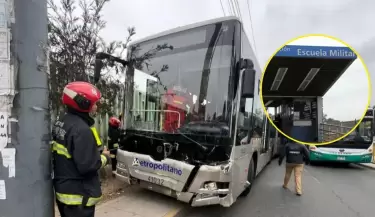 Chofer del Metropolitano falleci� en plena ruta la altura de la estaci�n Escuela Militar en Chorrillos