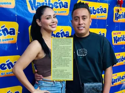 Christian Cueva rompi� su silencio contra la extorsi�n a Pamela Franco.