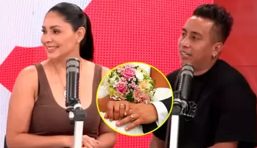 Christian Cueva respondi� sobre los rumores de boda con Pamela Franco