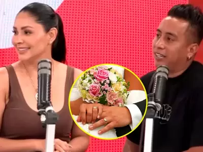 Christian Cueva respondi� sobre los rumores de boda con Pamela Franco
