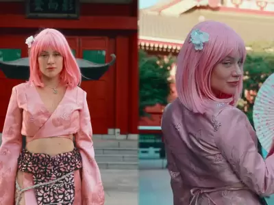 Leslie Shaw debuta en la salsa con "Habitaci�n 703" y sorprende con est�tica japonesa.