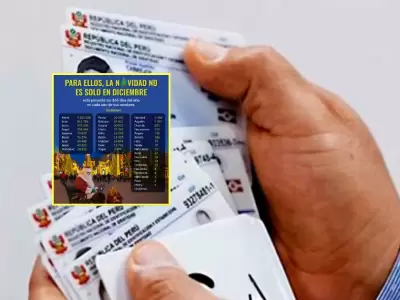 Reniec revela los nombres navide�os m�s llamativos registrados en el pa�s.