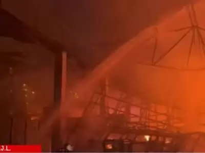 Incendios durante las primeras horas de la Navidad.