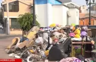 "Chorrillos no era as�": C�mulo de basura est� a punto de cubrir caseta de Serenazgo