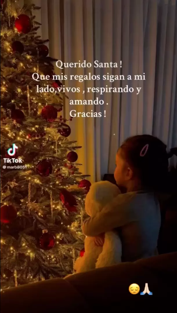Mensaje de Pamela Franco por Navidad.