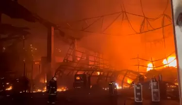 Incendios durante las primeras horas de la Navidad.