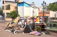 "Chorrillos no era as�": C�mulo de basura est� a punto de cubrir caseta de Serenazgo