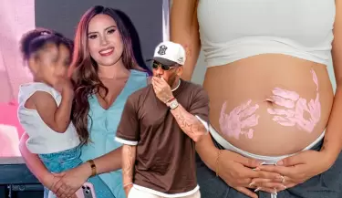 Darinka Ram�rez habla con orgullo del padre de su beb� y habr�a mandado indirecta a Jefferson Farf�n.