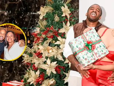 Xiomy Kanashiro y Jefferson Farf�n celebran juntos la Navidad.