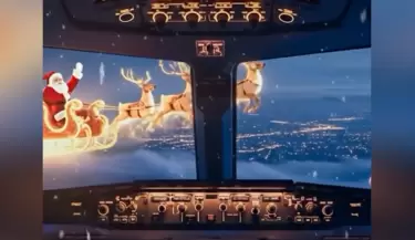 Pilotos de la ASPA env�an emotivo mensaje por Navidad.