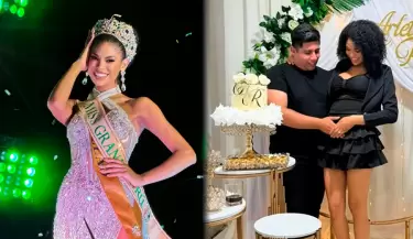 Arlette Rujel anuncia su primer embarazo junto a Renzo Vargas.