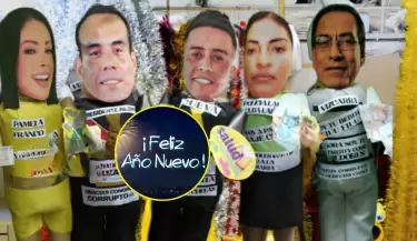 Mercado Central y Mesa Redonda se llenan de mu�ecos para A�o Nuevo.