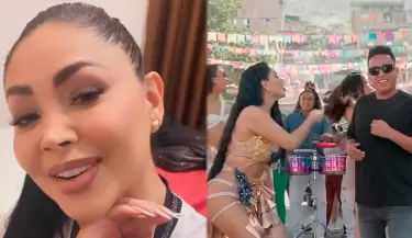 Pamela Franco feliz por el apoyo tras estreno de videoclip con Christian Cueva.