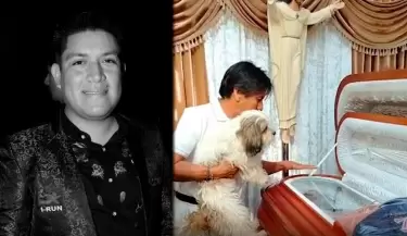 As� fue la despedida del perrito de Dennys Quevedo al m�sico.