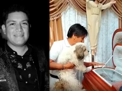 As� fue la despedida del perrito de Dennys Quevedo al m�sico.