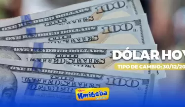 Precio del d�lar hoy, 30 de diciembre.