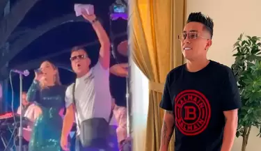 Pamela L�pez suelta ir�nica frase sobre deuda de Christian Cueva con su mam� en pleno evento.