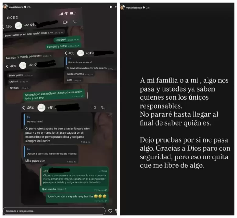 Amenazan con atacar a Yahaira Plasencia en el escenario y a su hermana tras polémica con Maryto. (Foto: Instagram)