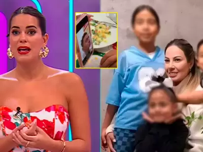 Valeria Piazza rechaza que Pamela L�pez haya hecho p�blico videollamada de Cueva a sus hijos.