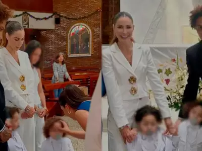 Paolo Guerrero y Ana Paula Consorte bautizan a sus hijos y despiertan rumores de boda.