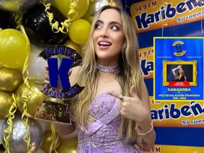 Mafer Portugal se consagra como 'Voz revelaci�n femenina del a�o'.