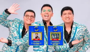 Grupo 5 brilla en los Premios Karibe�a 2025.