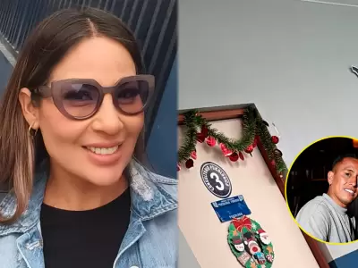 Pamela L�pez cumple citaci�n legal en Medicina Legal y deja fuerte mensaje.