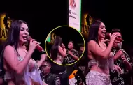 Pamela Franco y Christian Cueva reciben el A�o Nuevo 2026 cantando 'El perro del hortelano' en concierto