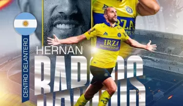 Hern�n Barcos fue presentado como nuevo jugador de FC Cajamarca.