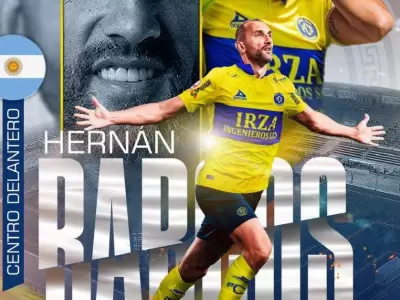 Hern�n Barcos fue presentado como nuevo jugador de FC Cajamarca.