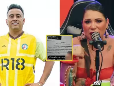 Norka Ascue solicita garant�as para su vida tras llamada de Christian Cueva a 'La Mackyna'.