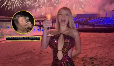 Flavia Laos sorprende a fans con c�bala rom�ntica en A�o Nuevo.