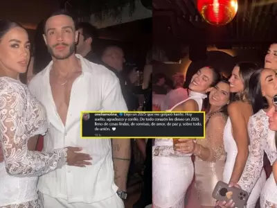 Onelia Molina recibe el 2026 en Miami tras un a�o lleno de desaf�os.