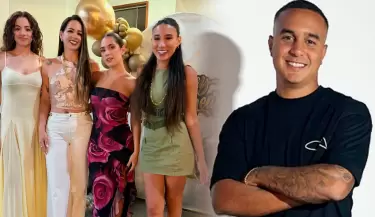 Melissa Klug pas� el A�o Nuevo con sus hijas y sin Jes�s Barco