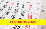 Calendario de FERIADOS 2026 en Per�: Conoce la lista oficial de d�as festivos y descanso para este a�o