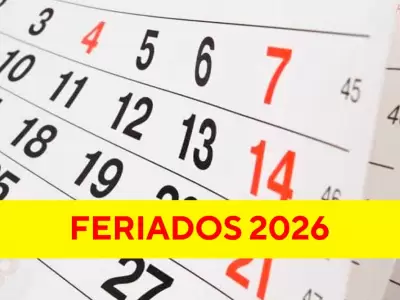 Calendario de FERIADOS 2026 en Per�