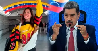 Ciudadanos venezolanos celebran captura de Nicol�s Maduro.