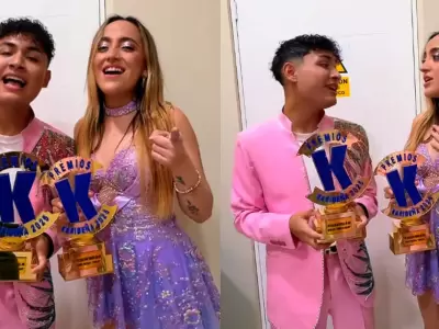 Mafer Portugal de Papill�n cant� junto a H�ctor Jes�s de Caribe�os de Guadalupe