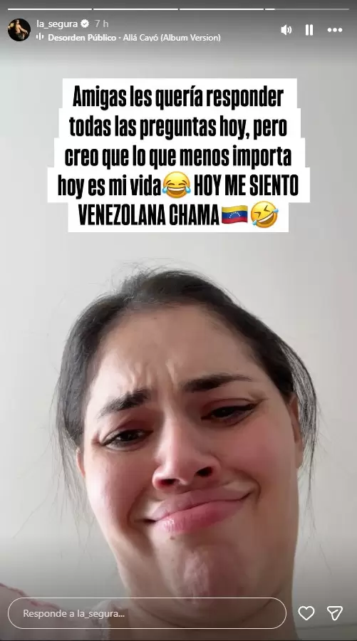 Natalia Segura decide no responder sobre su incidente dental. (Instagram)