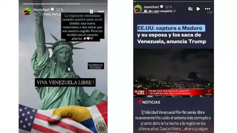 Mario Hart sobre la captura de Nicol�s Maduro.