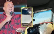 Tony Rosado sufre grave accidente vehicular tras presentaci�n en Arequipa