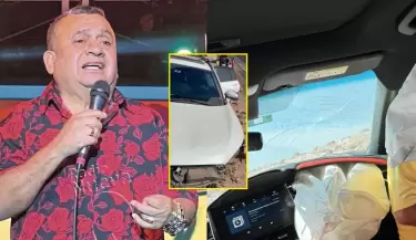 Tony Rosado genera preocupaci�n tras sufrir accidente en Arequipa.