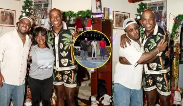 Jefferson Farf�n y 'Cuto' Guadalupe se enfrentan en duelo de zapateo por cumplea�os de do�a Charo.